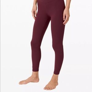 USED Lululemon Align 25 in, Cassis (similar) color